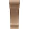 Ekena Millwork 4"W x 8"D x 12"H Classic Hughes Rough Cedar Woodgrain TimberThane Corbel, Primed Tan CORUR04X08X12HUGRCPR - alternate 2